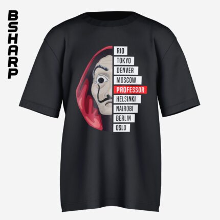 تیشرت Money Heist طرح Names - Image 3
