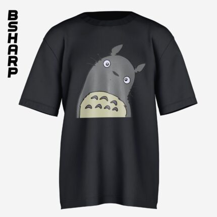 تیشرت My Neighbor Totoro طرح Thinking Totoro - Image 3