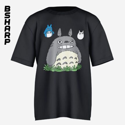 تیشرت My Neighbor Totoro طرح طبیعت - Image 3