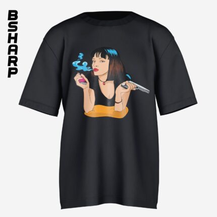 تیشرت Pulp Fiction طرح کارتونی - Image 3