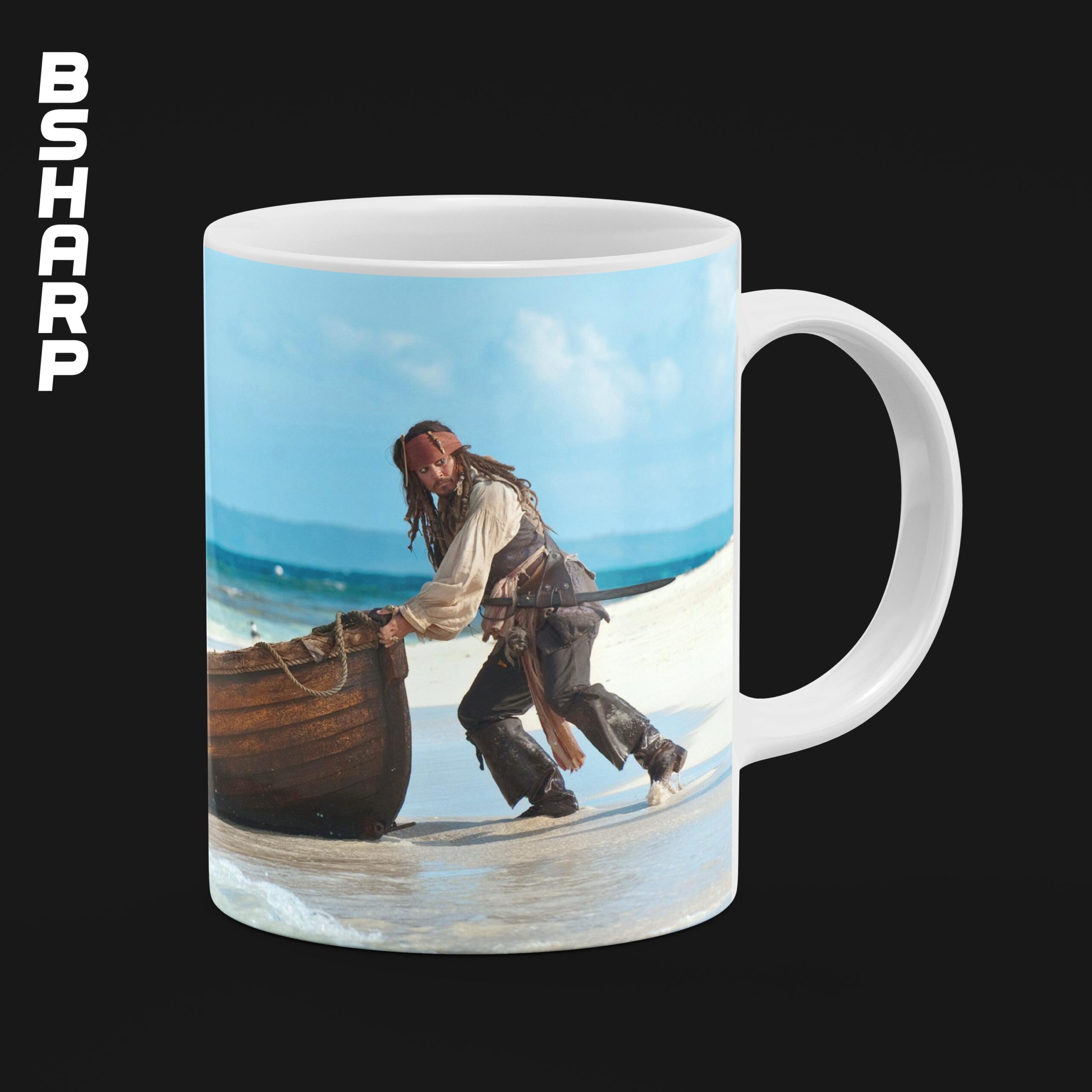 ماگ Pirates of the Caribbean طرح قایق