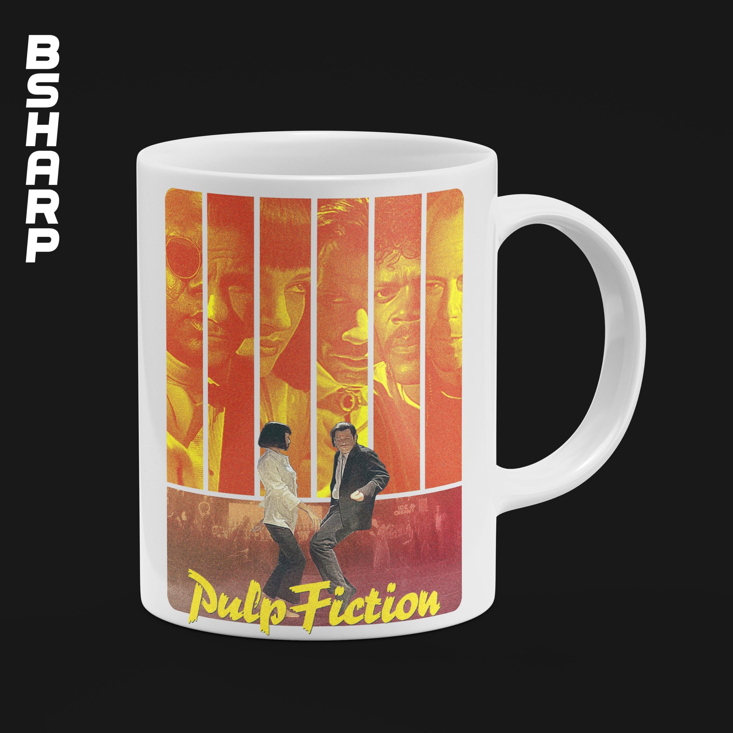 ماگ Pulp Fiction طرح Moment