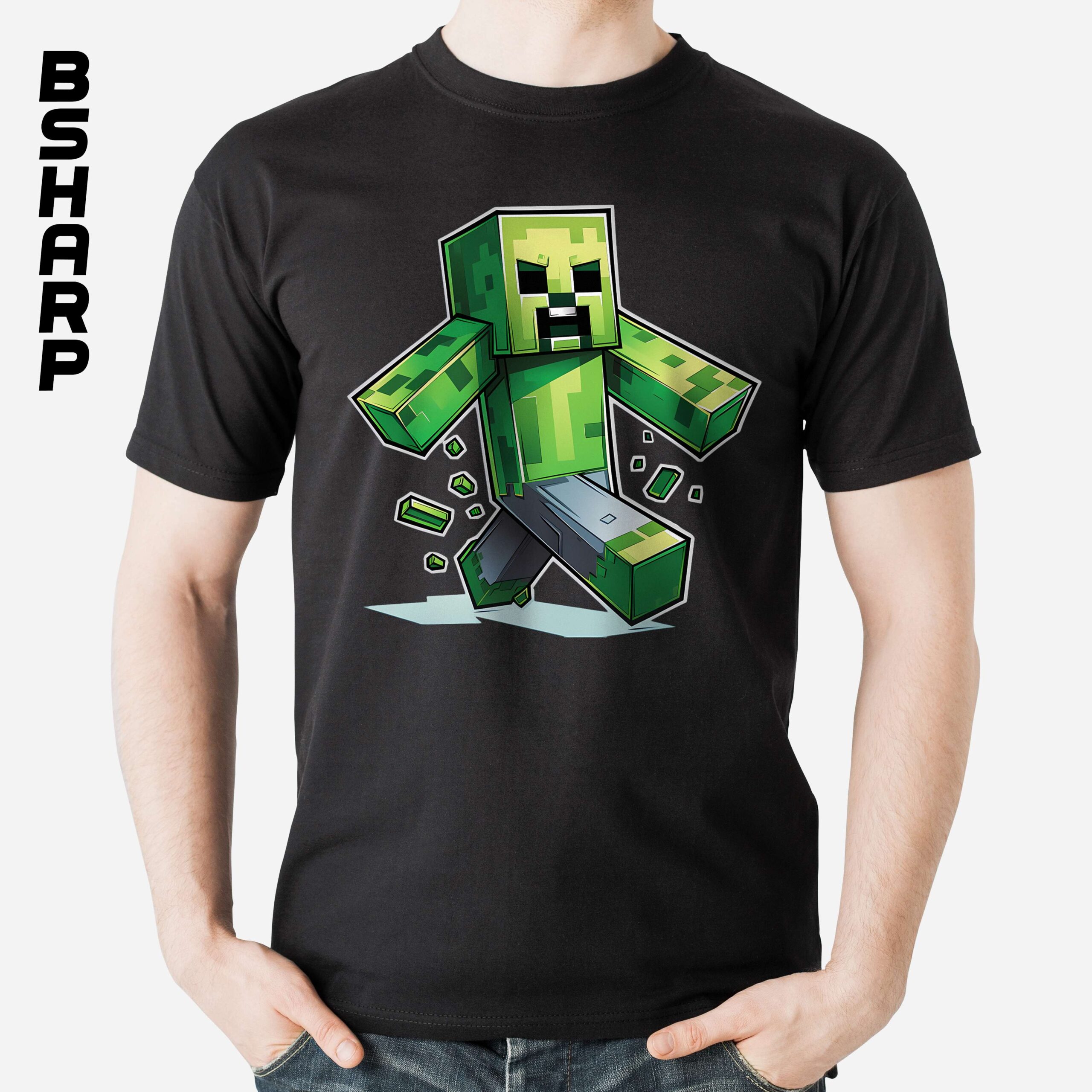 تیشرت Minecraft طرح شماره 8