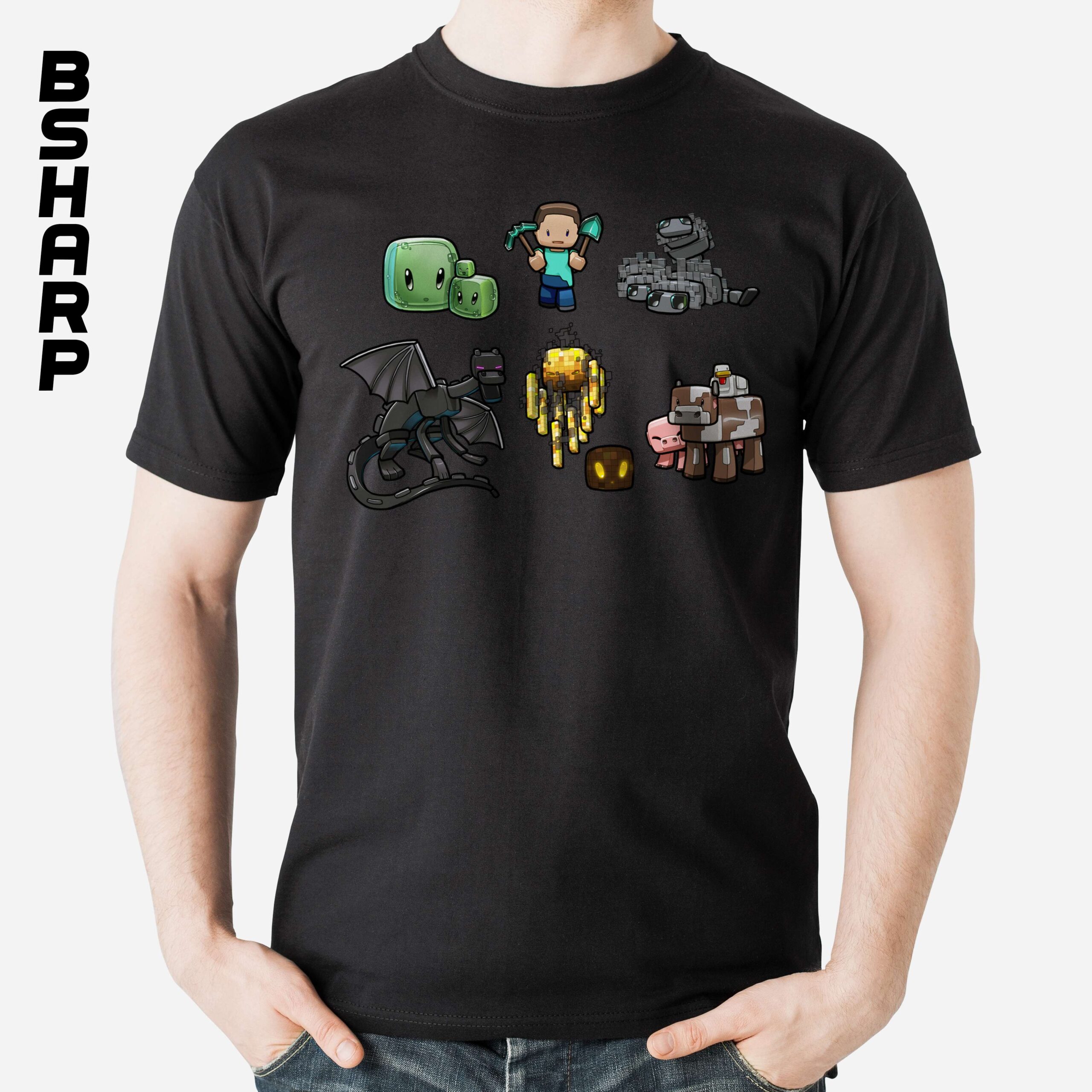 تیشرت Minecraft طرح شماره 15