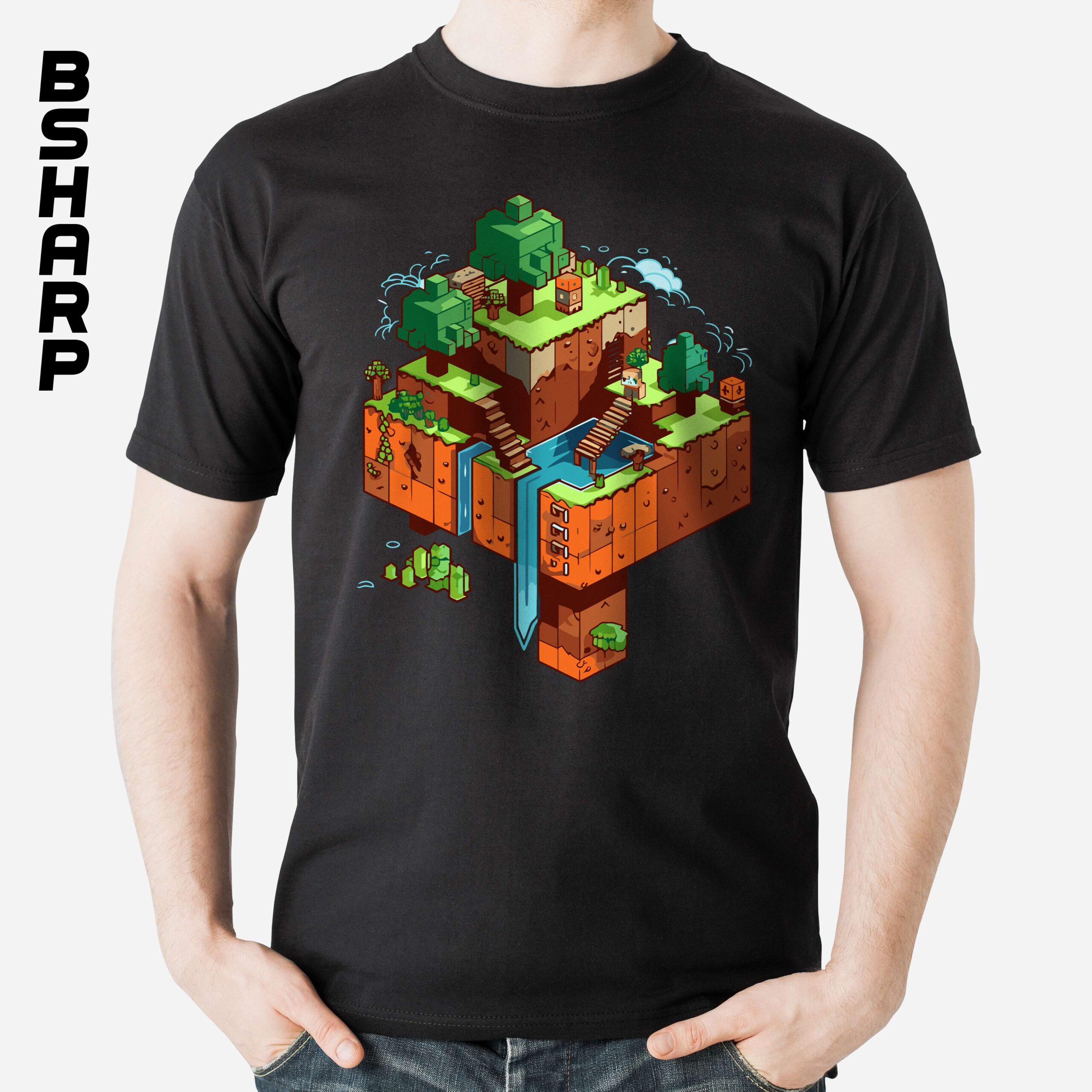 تیشرت Minecraft طرح شماره 24
