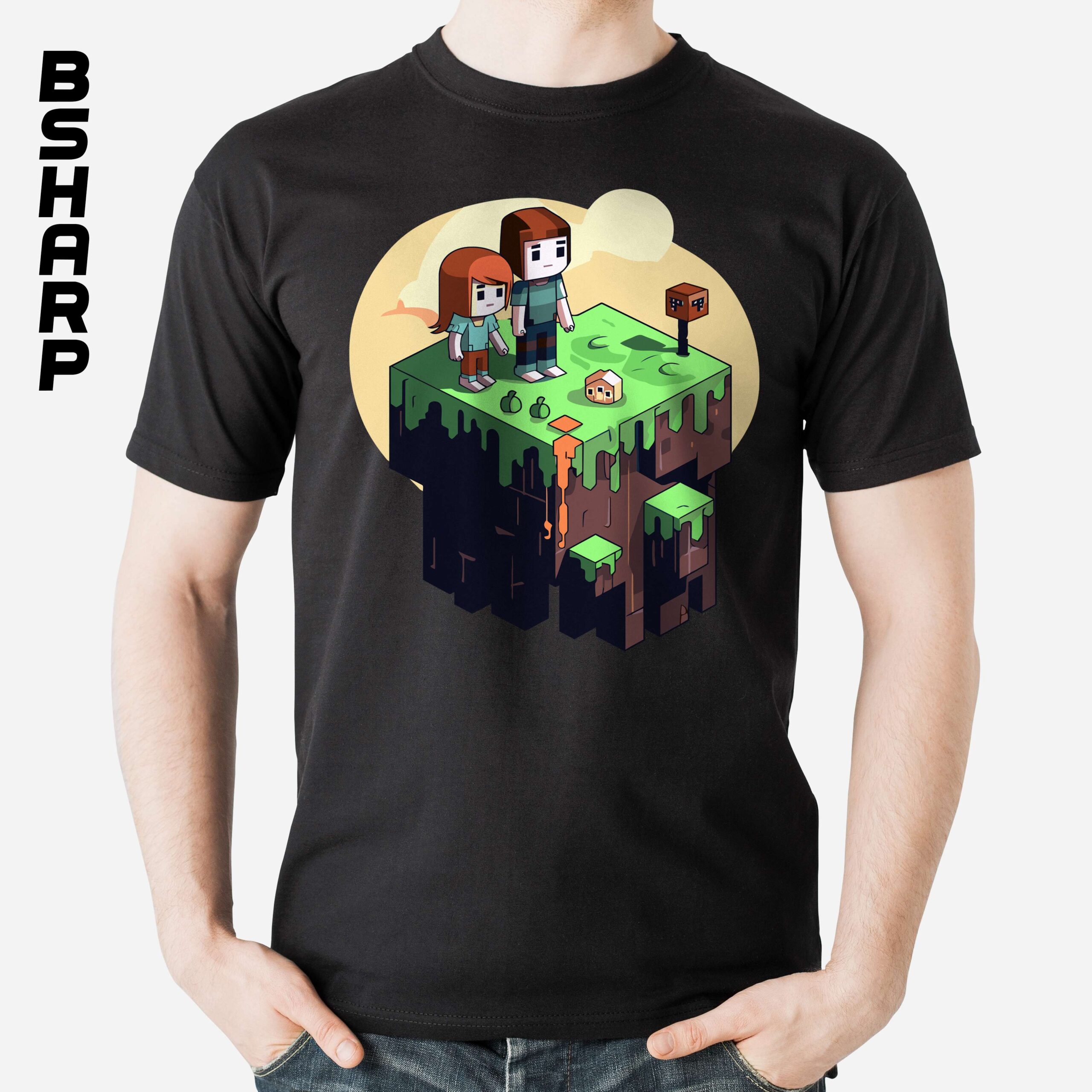 تیشرت Minecraft طرح شماره 26