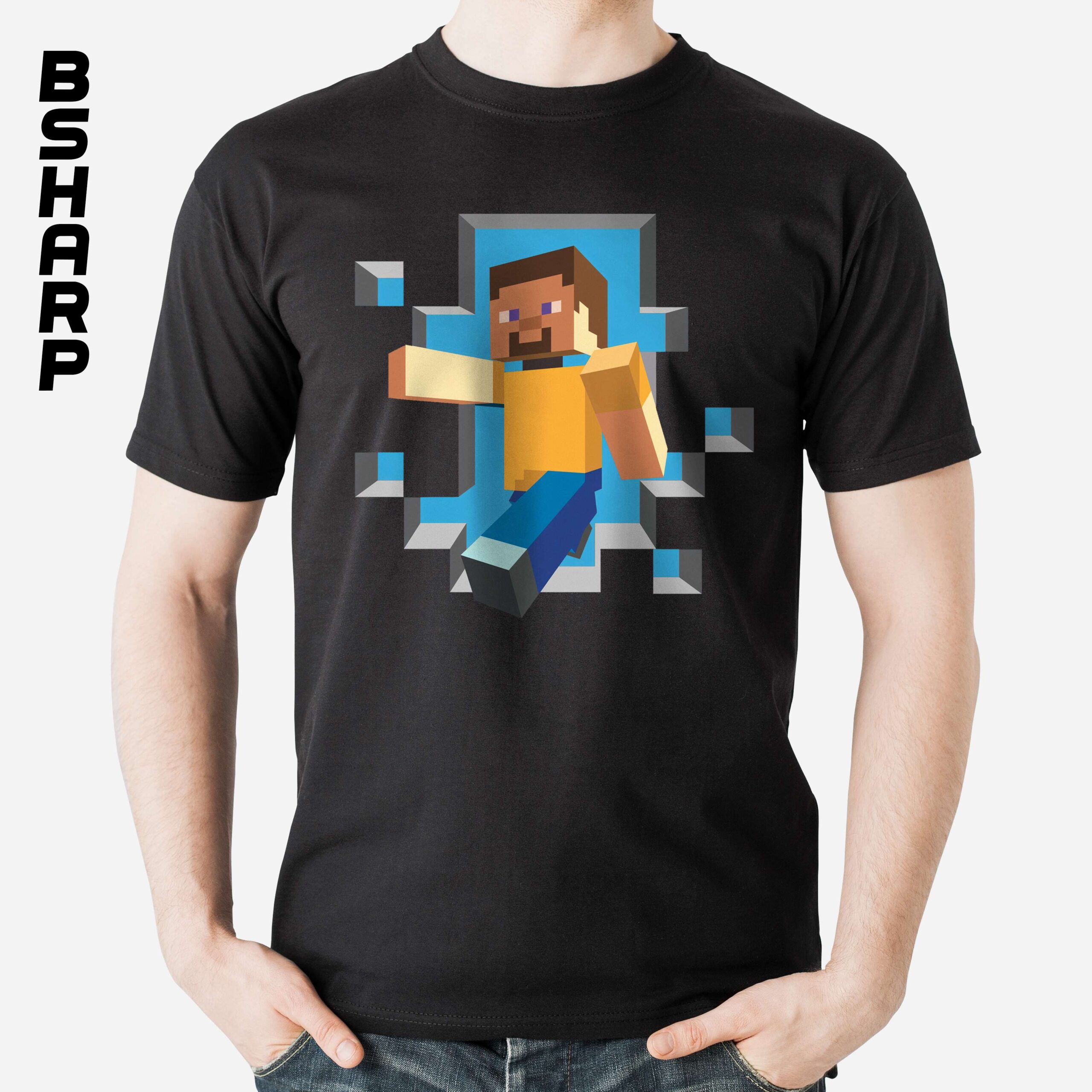 تیشرت Minecraft طرح شماره 35