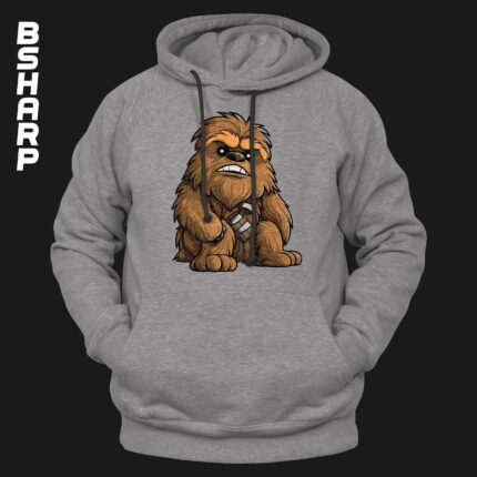 هودی Star Wars طرح چوباکای کارتونی - Image 3