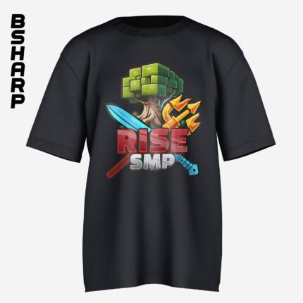تیشرت Minecraft طرح RISE SMP - Image 3