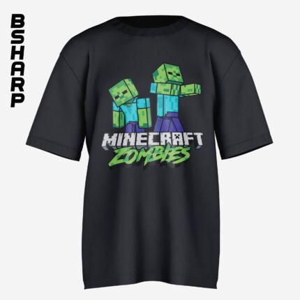 تیشرت Minecraft طرح Zombies - Image 3