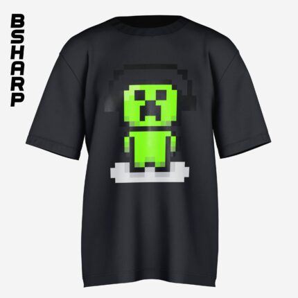 تیشرت Minecraft طرح هدفون - Image 3