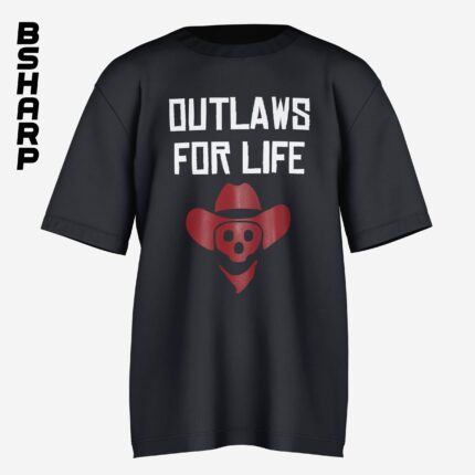 تیشرت Red Dead Redemption طرح Outlaws - تصویر 3