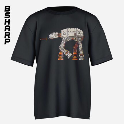 تیشرت Star Wars طرح Bots - Image 3