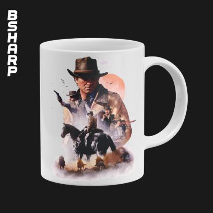 ماگ Red Dead Redemption طرح دوران
