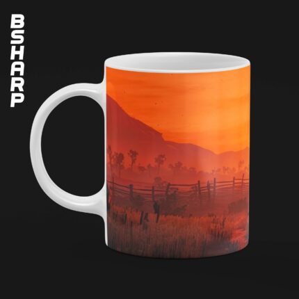 ماگ Red Dead Redemption طرح غروب 2 - Image 3