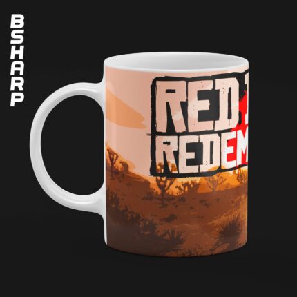 ماگ Red Dead Redemption طرح لوگو 2 - Image 3