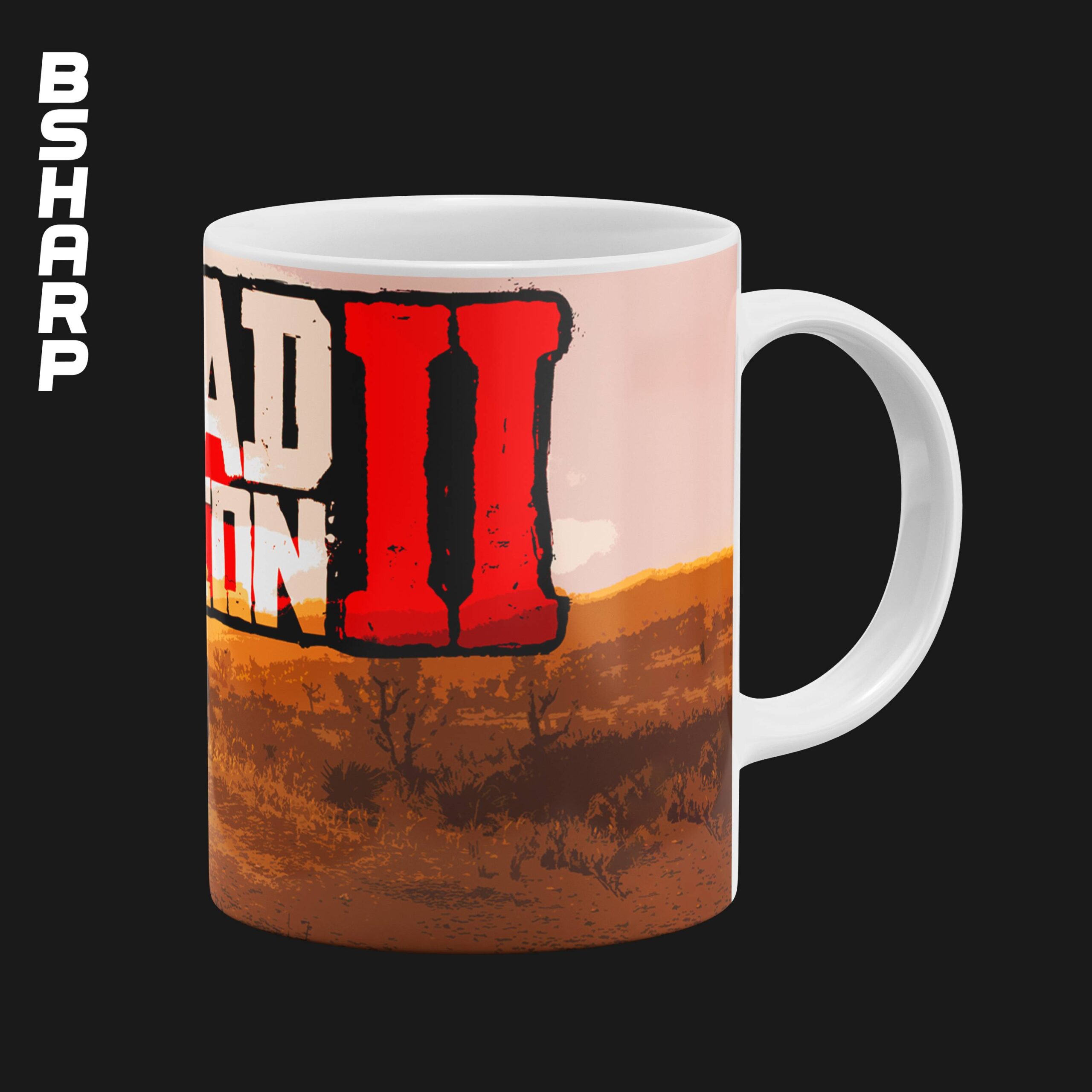 ماگ Red Dead Redemption طرح لوگو 2