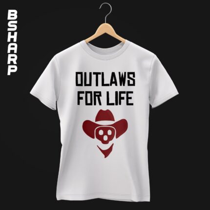 تیشرت Red Dead Redemption طرح Outlaws - تصویر 2