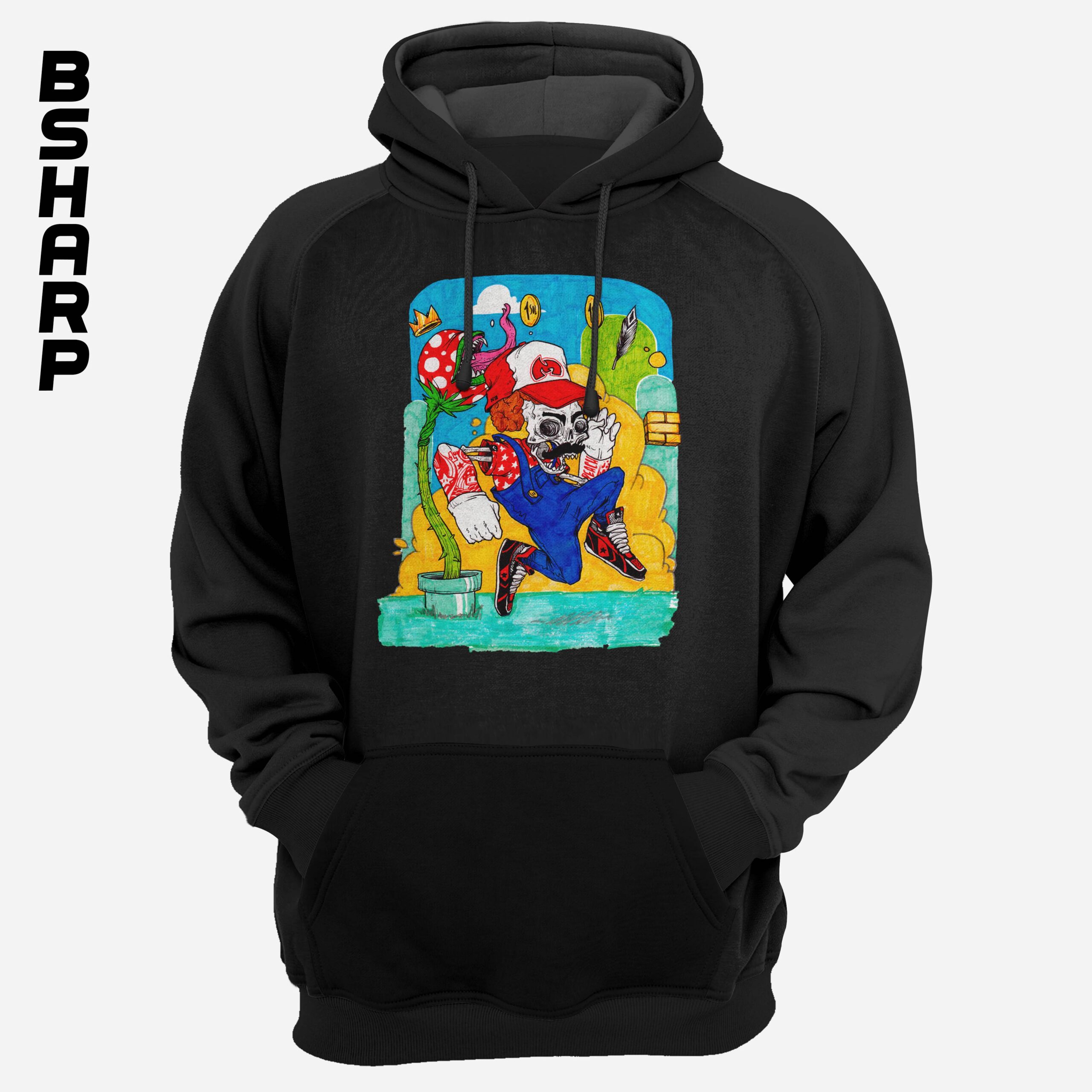هودی Super Mario طرح زامبی