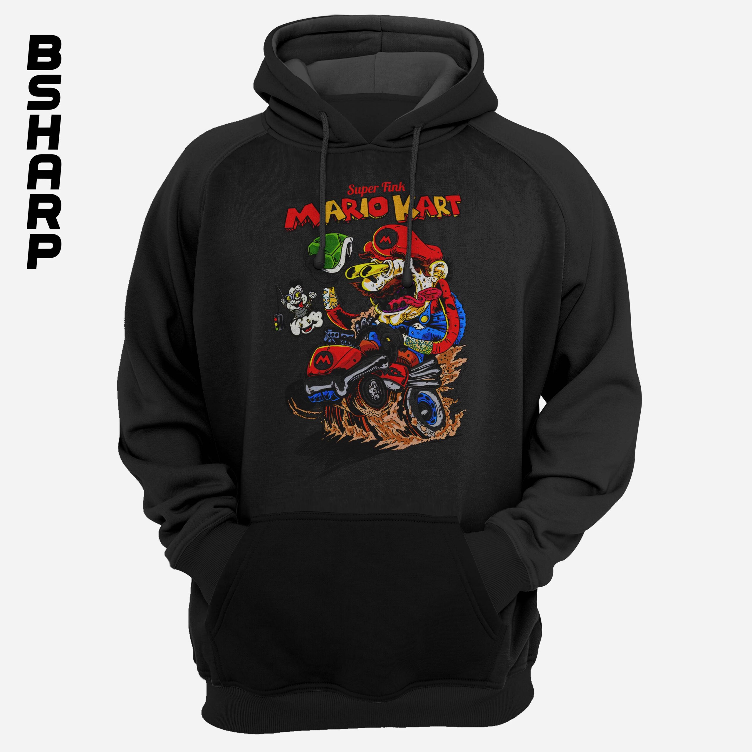 هودی Super Mario طرح Mario Kart
