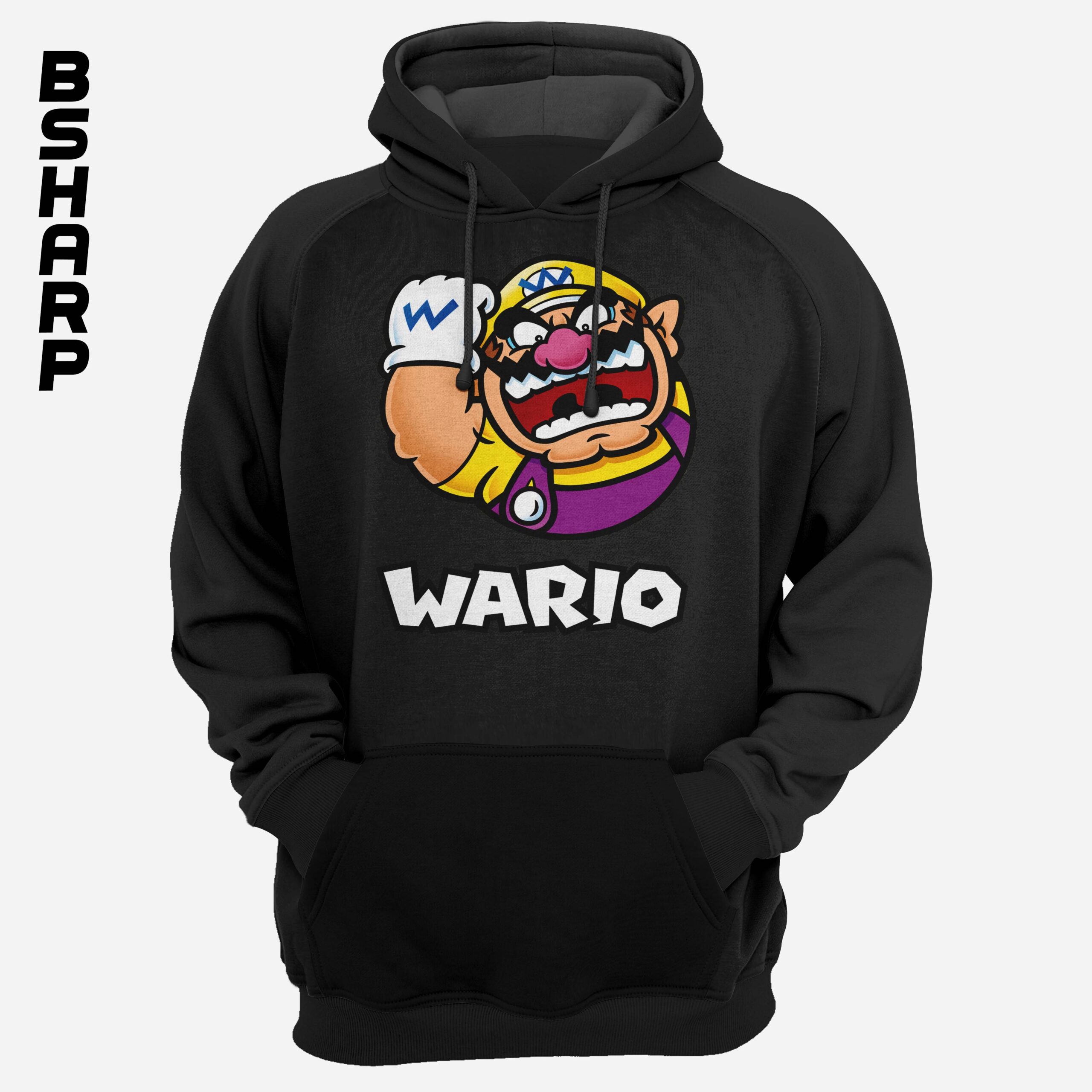 هودی Super Mario طرح Wario