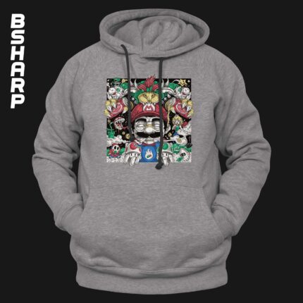 هودی Super Mario طرح ماتریکس - Image 3