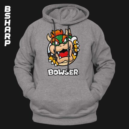 هودی Super Mario طرح Bowser - Image 3