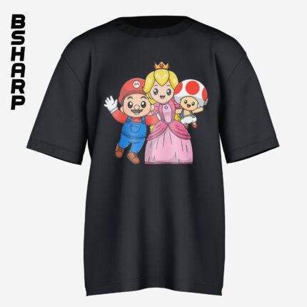 تیشرت Super Mario طرح خانواده - تصویر 3