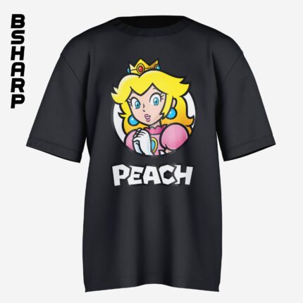 تیشرت Super Mario طرح Peach - Image 3
