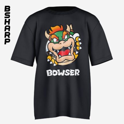 تیشرت Super Mario طرح Bowser - تصویر 3