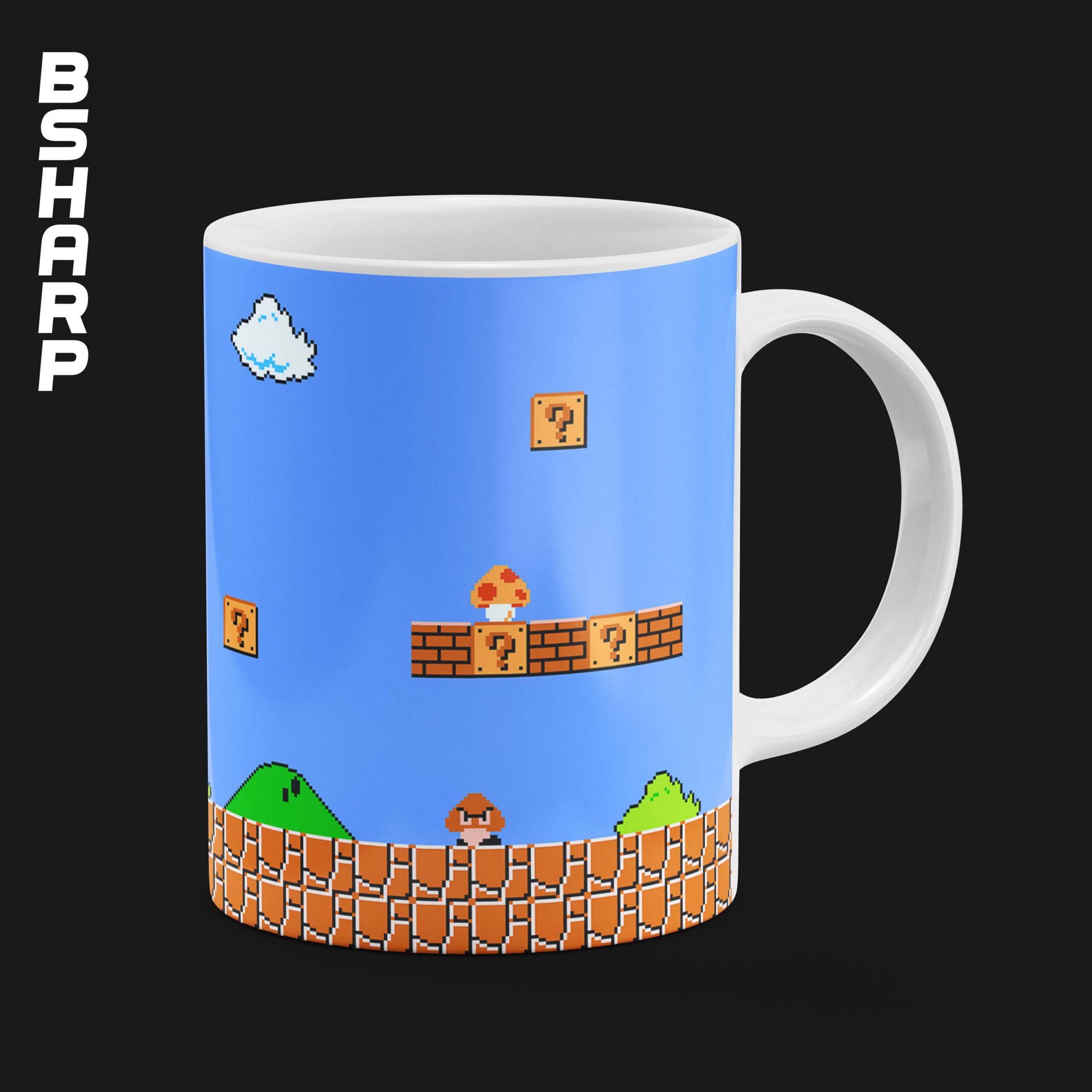 ماگ Super Mario طرح بازی