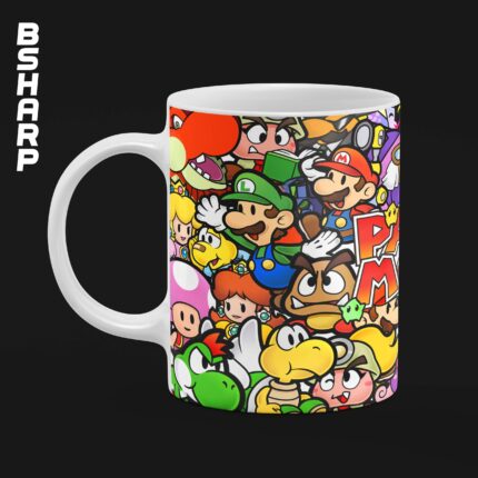 ماگ Super Mario طرح شخصیت‌ها - Image 3
