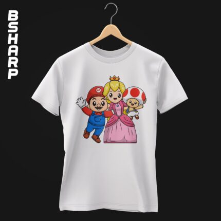 تیشرت Super Mario طرح خانواده - تصویر 2