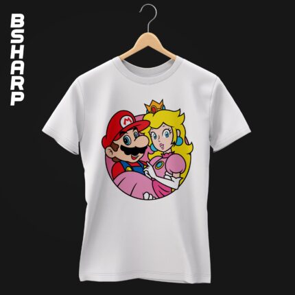 تیشرت Super Mario طرح عشق - Image 2