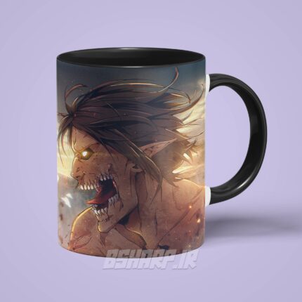 ماگ Attack on Titan طرح تقابل - Image 11
