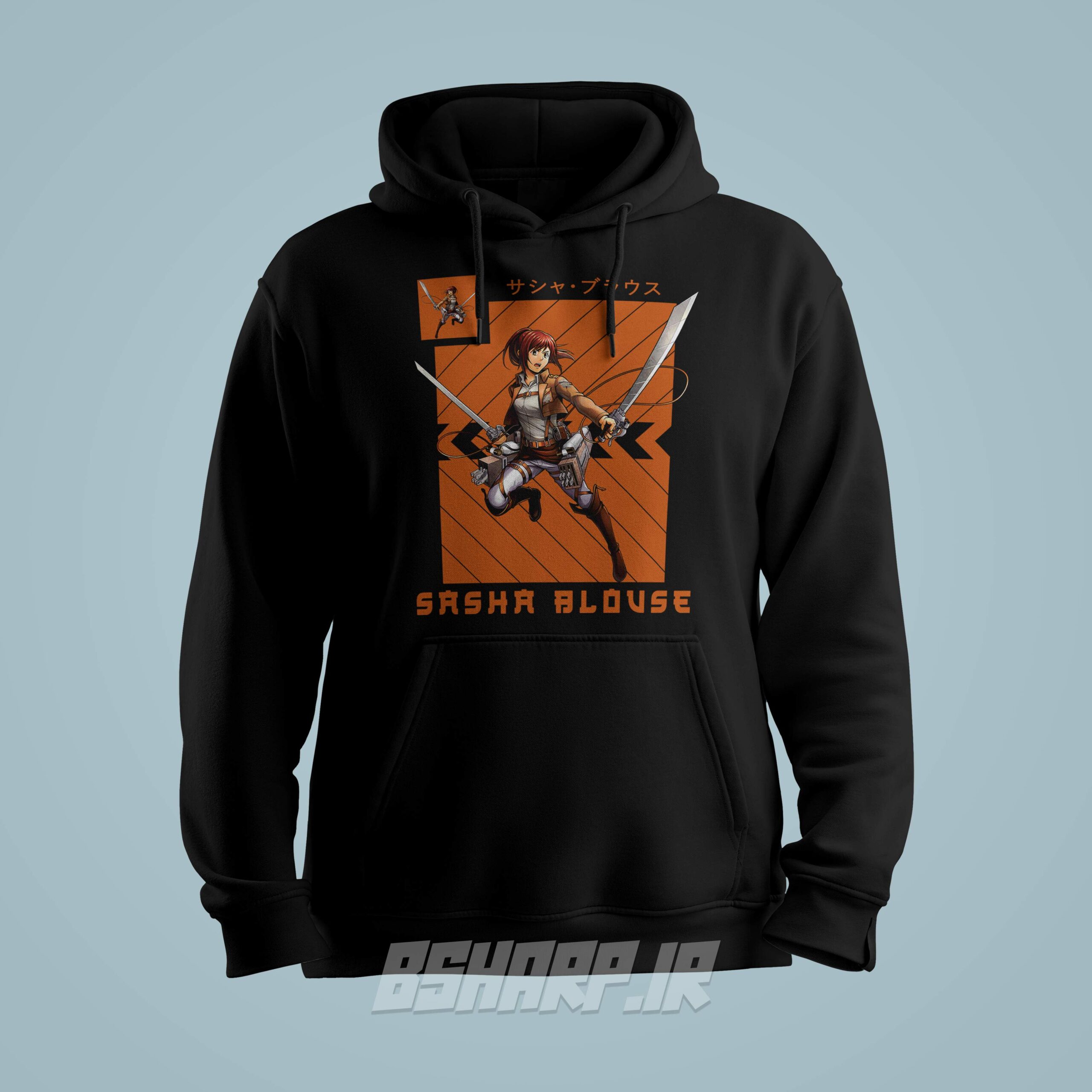 هودی Attack on Titan طرح Sasha Blouse