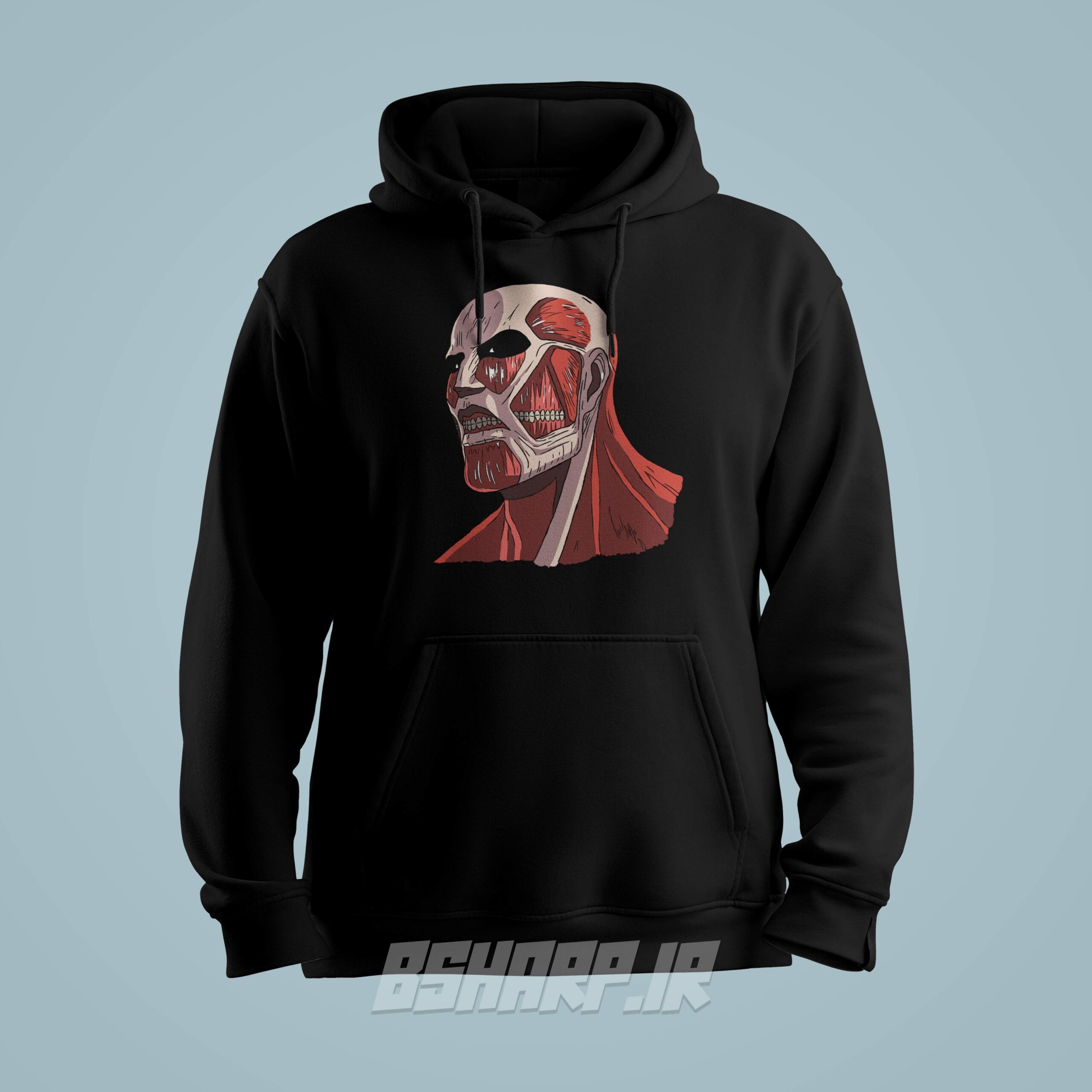 هودی Attack on Titan طرح Colossal Titan