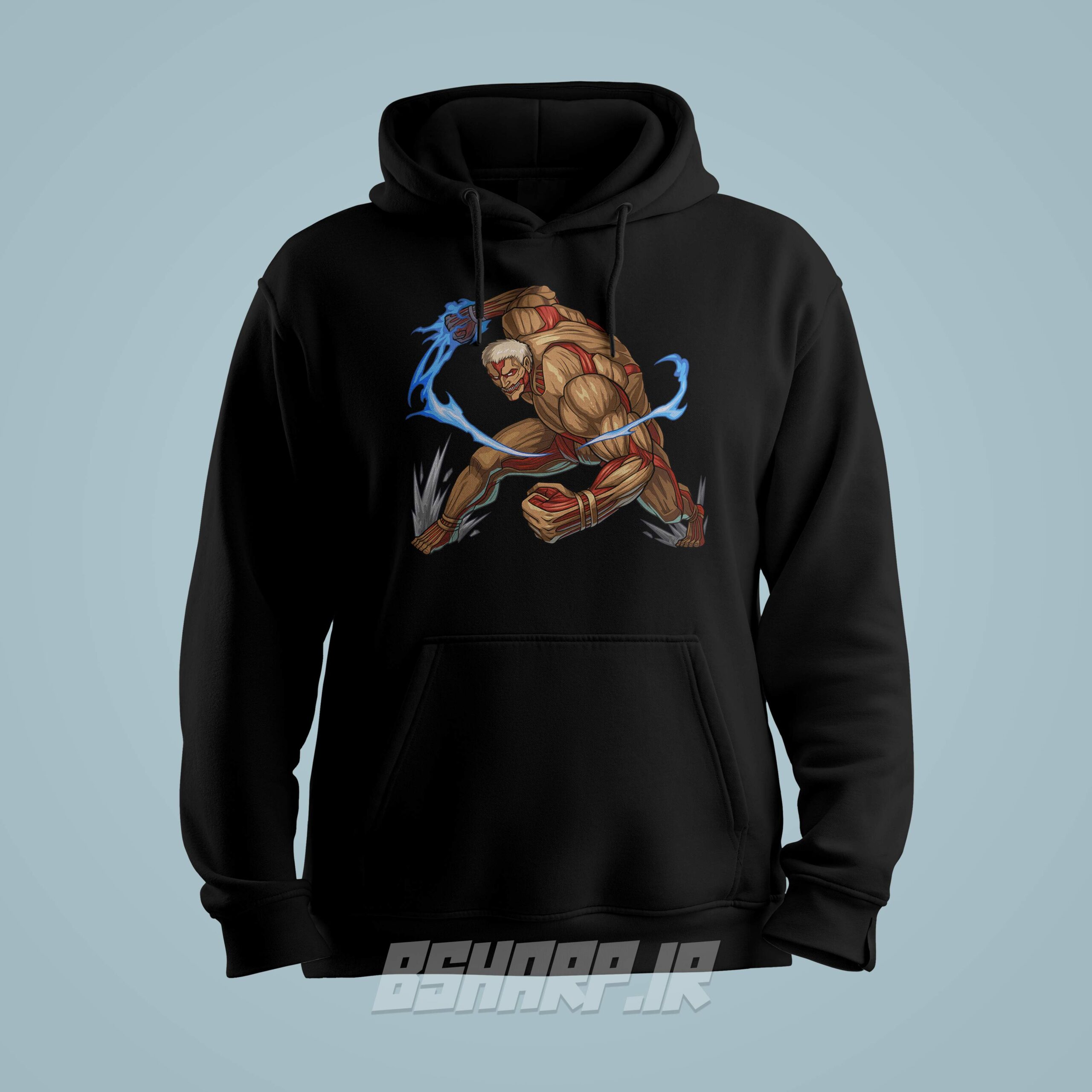 هودی Attack on Titan طرح Armored Titan