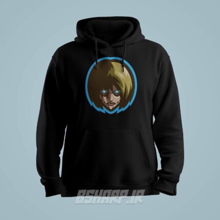 هودی Attack on Titan طرح کارتونی تایتان زن