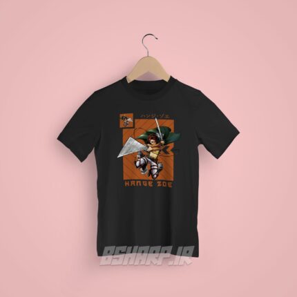 تیشرت Attack on Titan طرح Hange Zoe - Image 6