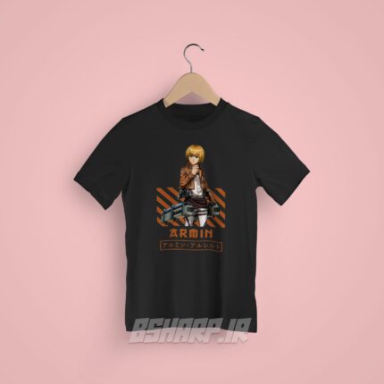 تیشرت Attack on Titan طرح Armin - Image 6