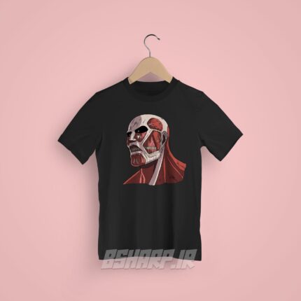 تیشرت Attack on Titan طرح Colossal Titan - Image 6