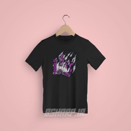 تیشرت Attack on Titan طرح Purple Colossal Titan - Image 6