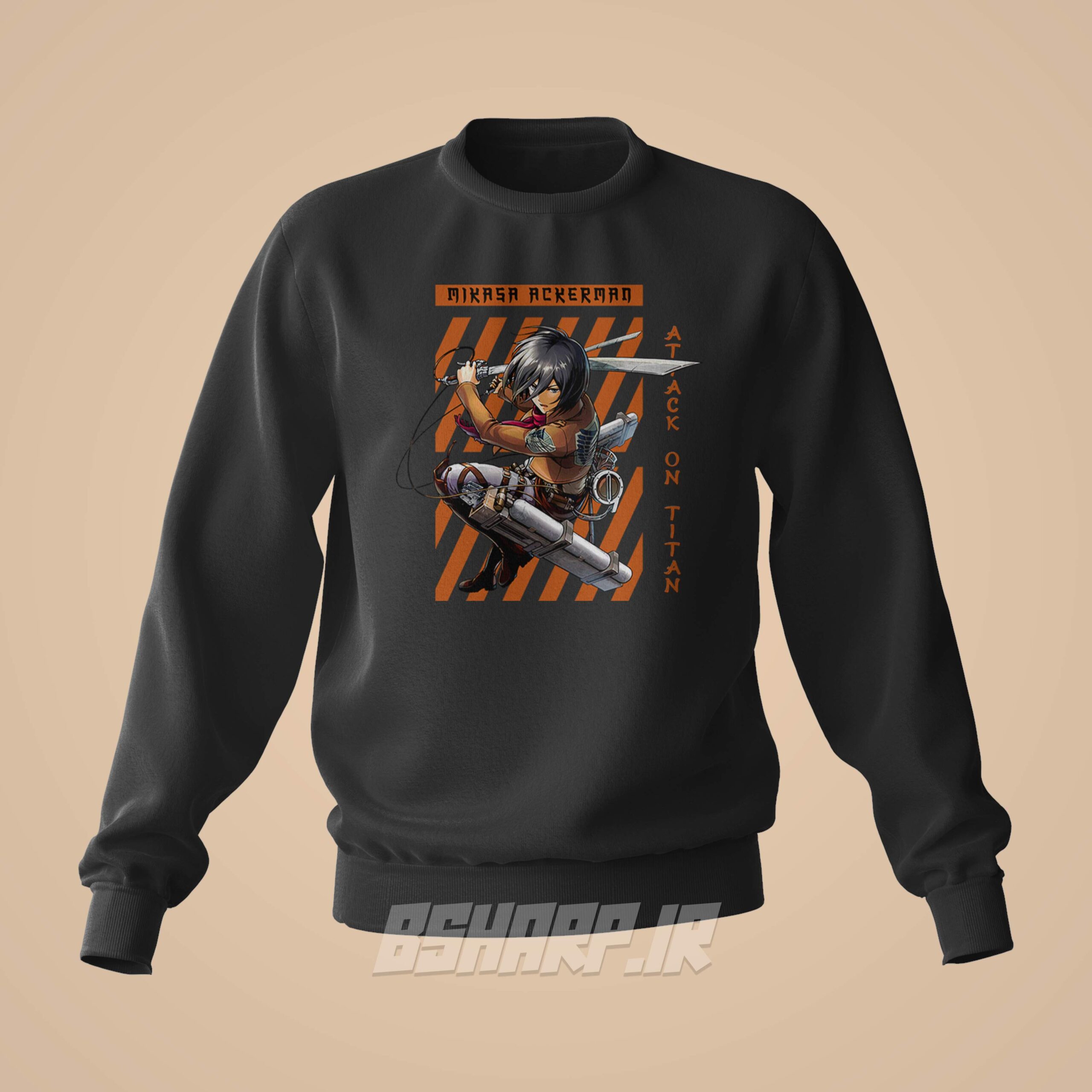 دورس Attack on Titan طرح Mikasa Ackerman