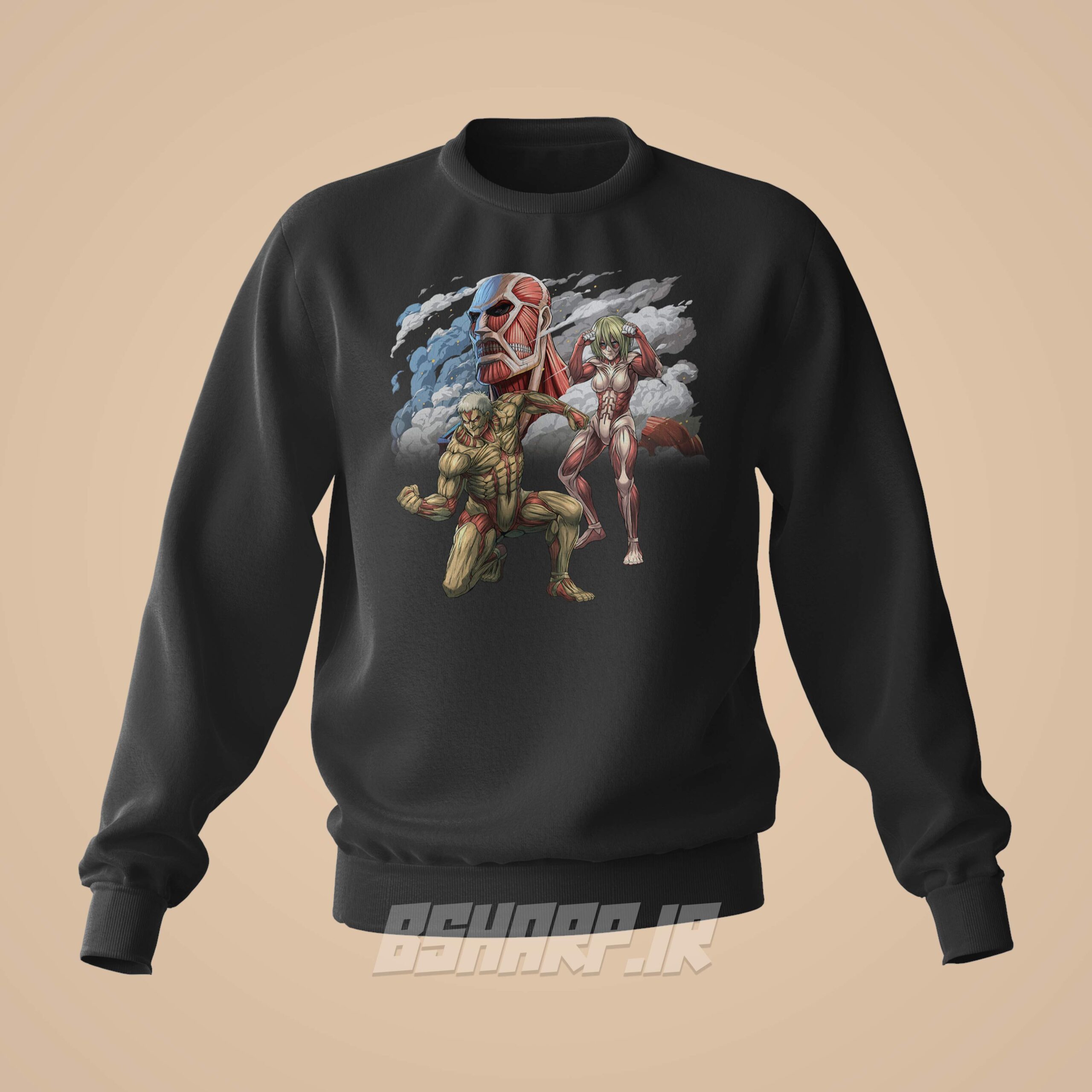 دورس Attack on Titan طرح تایتان های دشمن