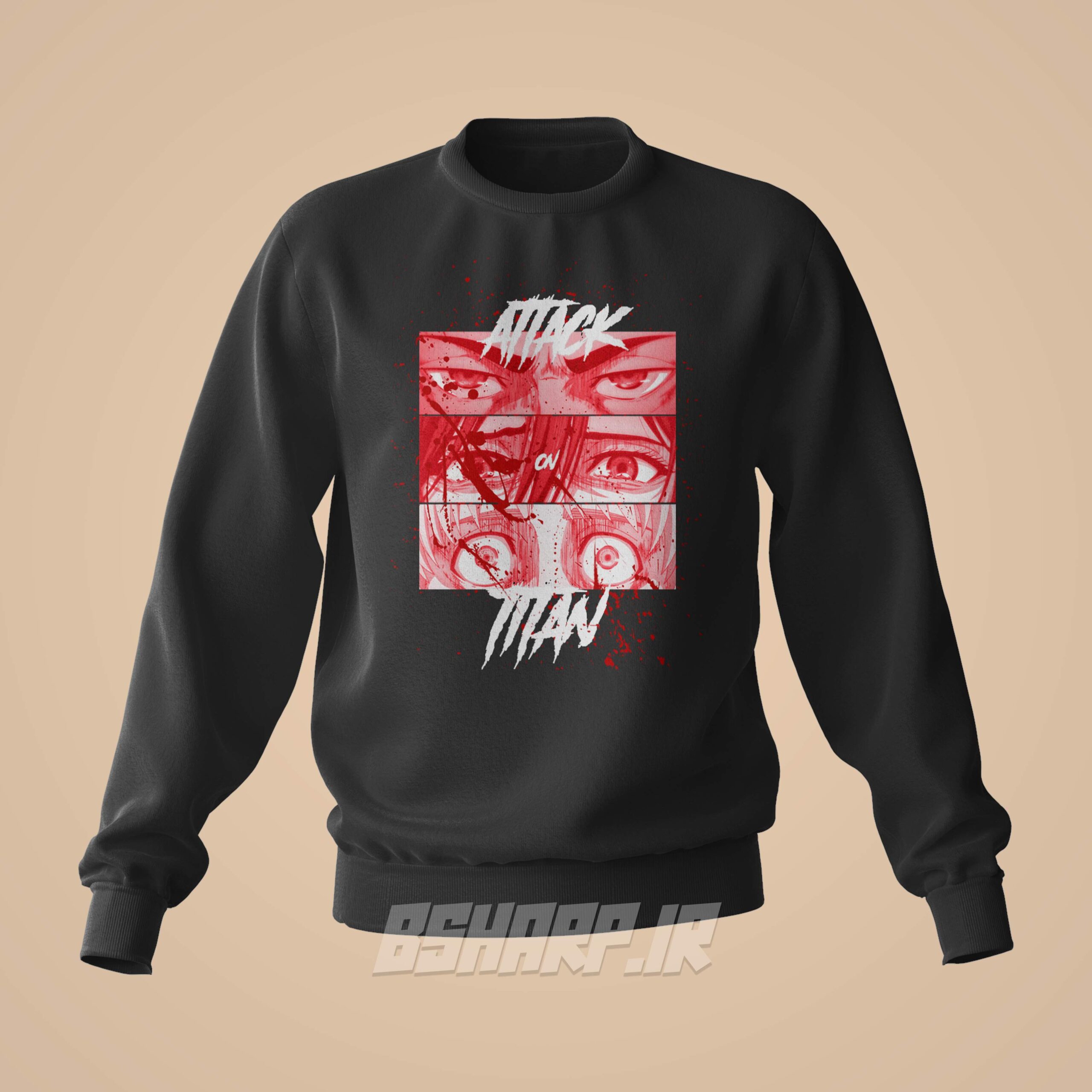 دورس Attack on Titan طرح چشم ها
