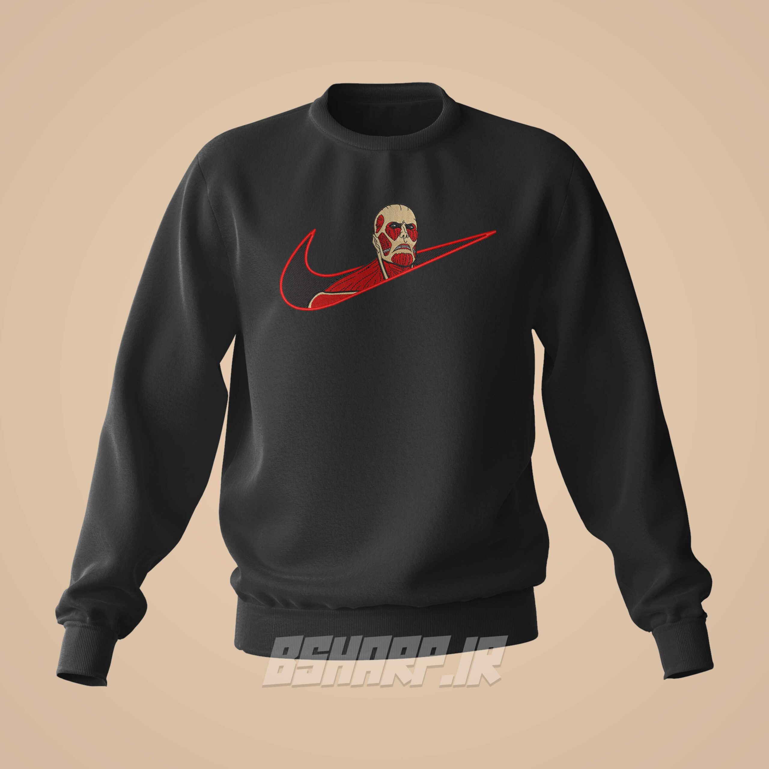 دورس Attack on Titan طرح Nike Colossal