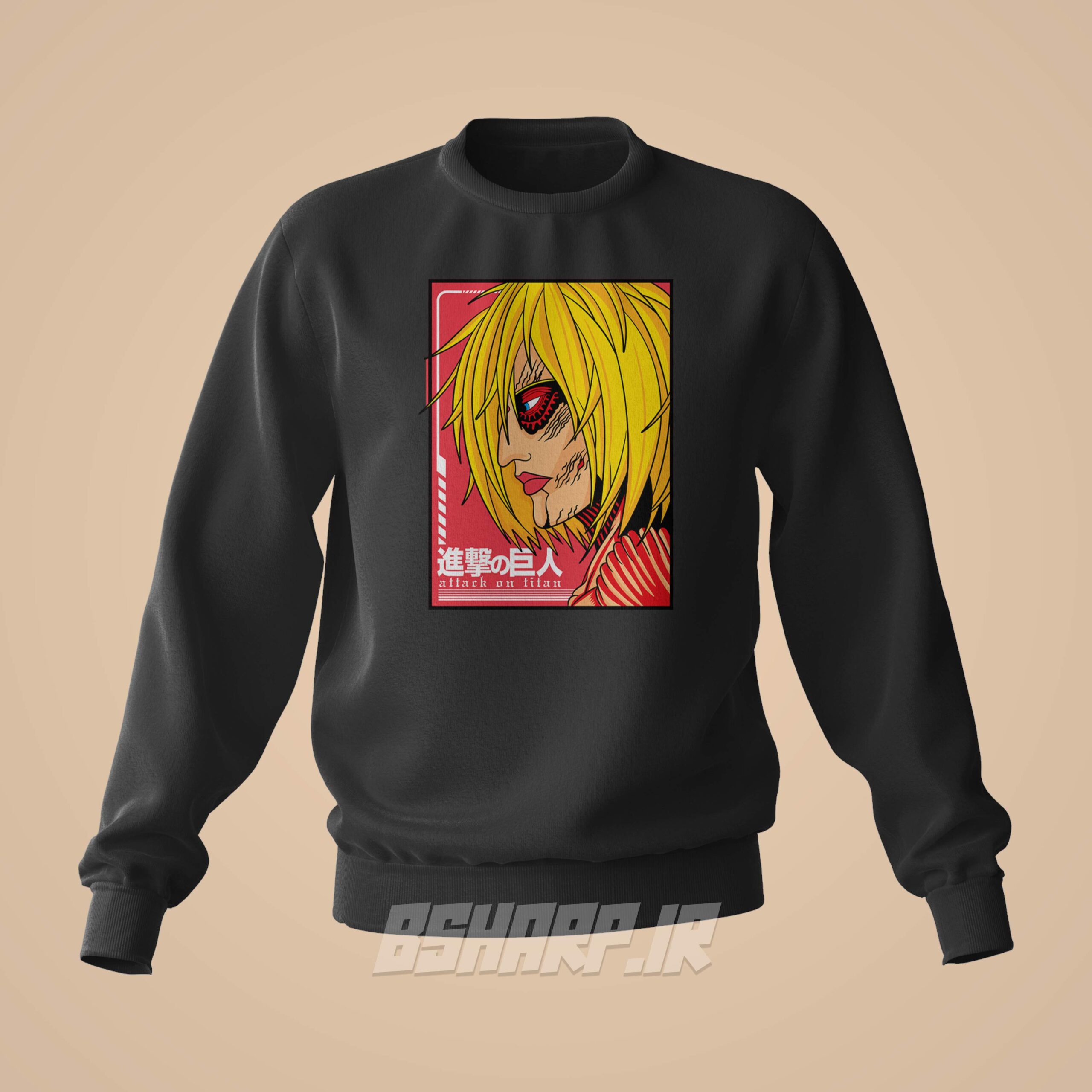 دورس Attack on Titan طرح Female Titan Card