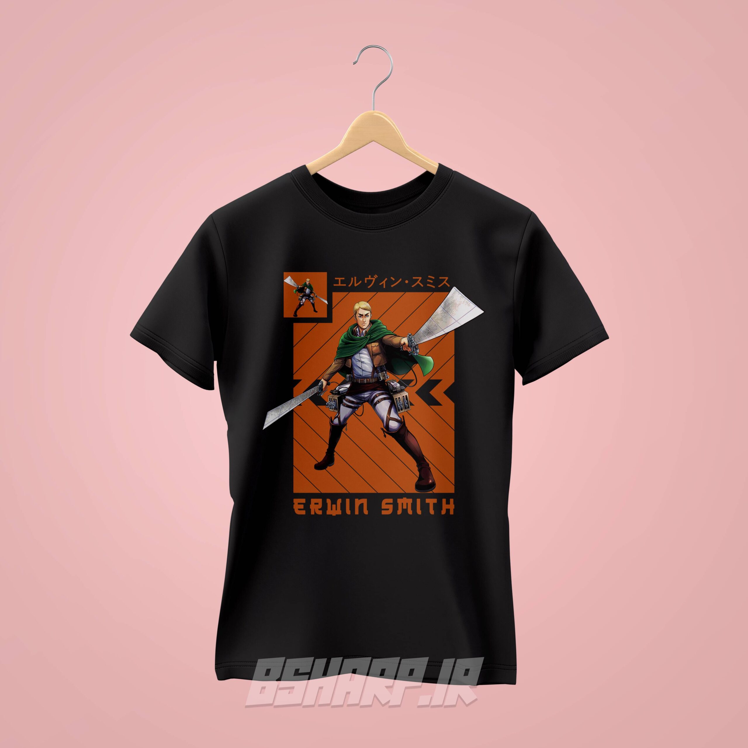 تیشرت Attack on Titan طرح Ervin Smith
