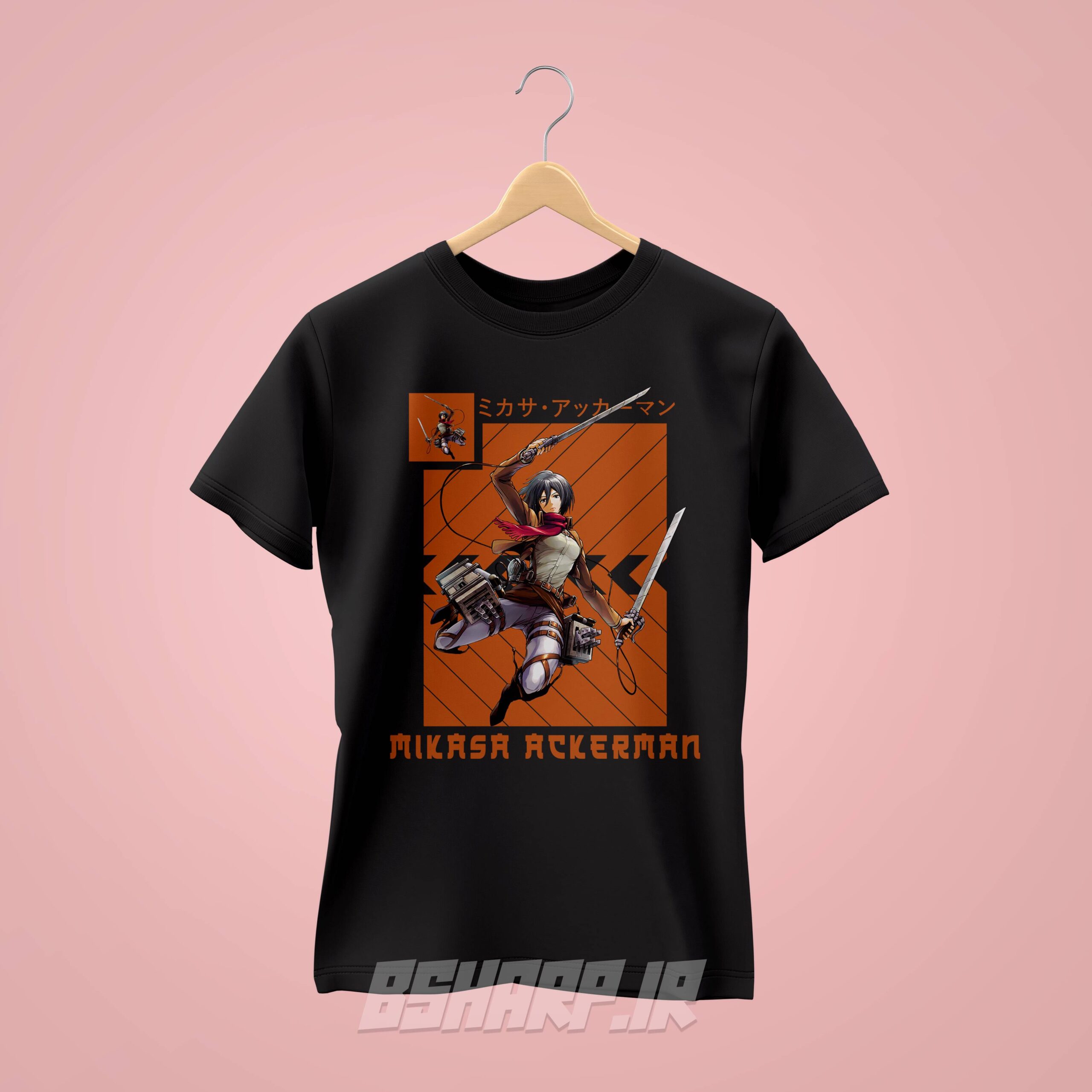 تیشرت Attack on Titan طرح Slay